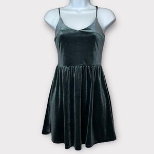 Aeropostale 90’s velvet a line party holiday dress